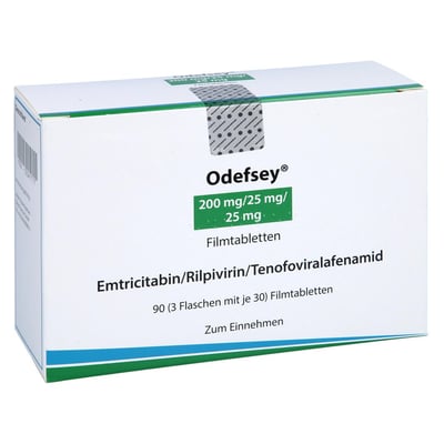 Odefsey 200 mg/25 mg/25 mg