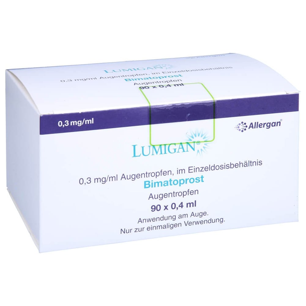 Lumigan 0.3mg/ml Augentropfen im Einzeldosisbeh.