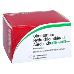 Olmesartan/Hydrochlorothiazid Aurobindo 20 mg/25 mg