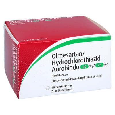 Olmesartan/Hydrochlorothiazid Aurobindo 20 mg/25 mg