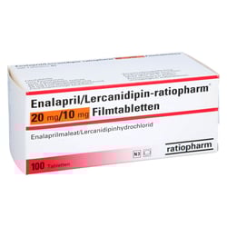 Enalapril Lercanidipin-ratiopharm 20 mg/10 mg FTA