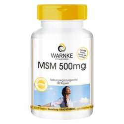 Msm 500 mg Kapseln Warnke Vitalstoffe