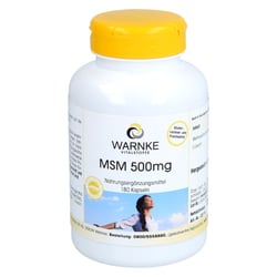 Msm 500 mg Kapseln Warnke Vitalstoffe