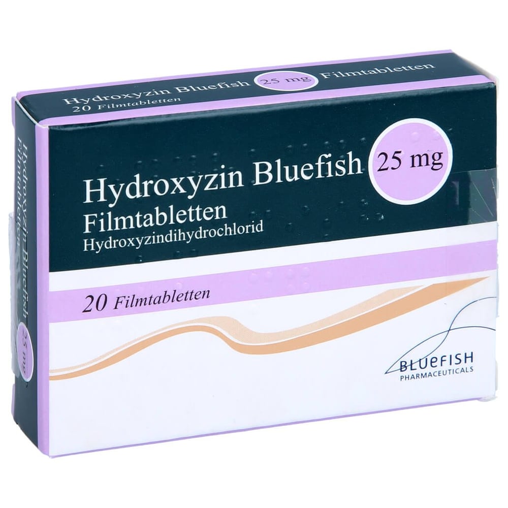 Hydroxyzin Bluefish 25 mg