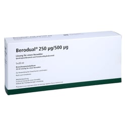 Berodual 250 µg/500 µg Lösung für einen Vernebler