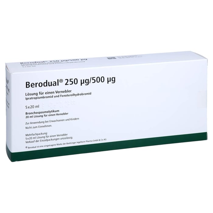 Berodual 250µg/500µg Lösung für einen Vernebler