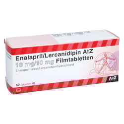 Enalapril/Lercanidipin AbZ 10 mg/10 mg