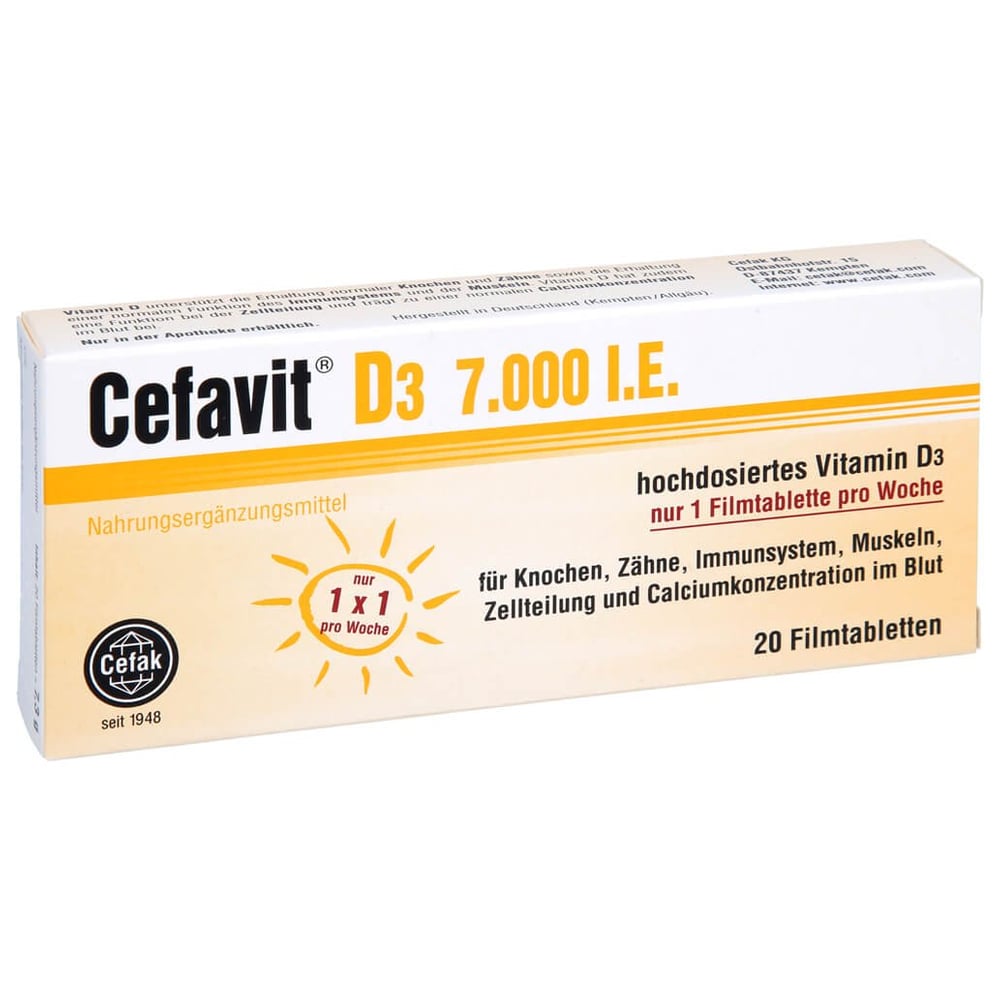Cefavit D3 7.000 I.E.