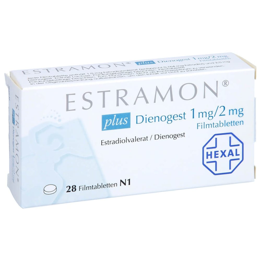 Estramon plus Dienogest 1mg/2mg