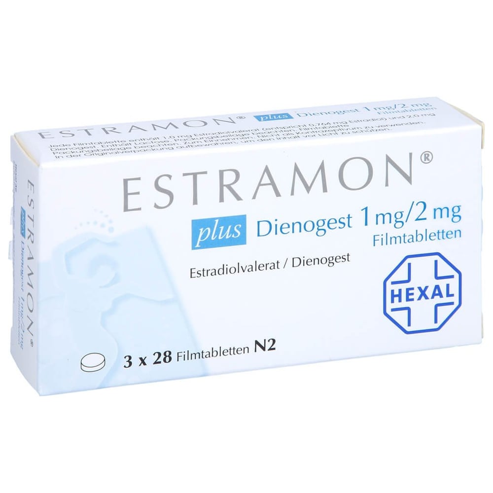 Estramon plus Dienogest 1mg/2mg