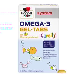 Doppelherz Omega-3 Family Gel-Tabs system