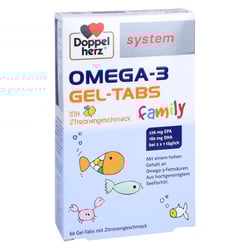 Doppelherz Omega-3 Family Gel-Tabs system
