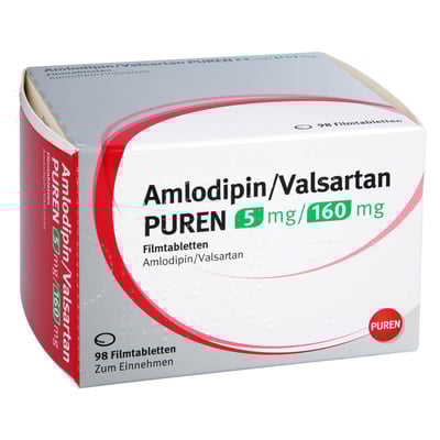 Amlodipin/Valsartan PUREN 5 mg/160 mg
