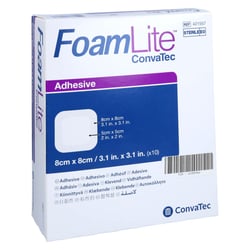 Foam Lite ConvaTec adhäsiv 8x8cm