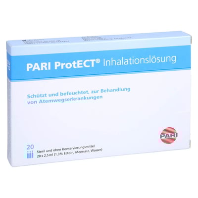 Pari ProtECT Inhalationslösung mit Ectoin Ampullen
