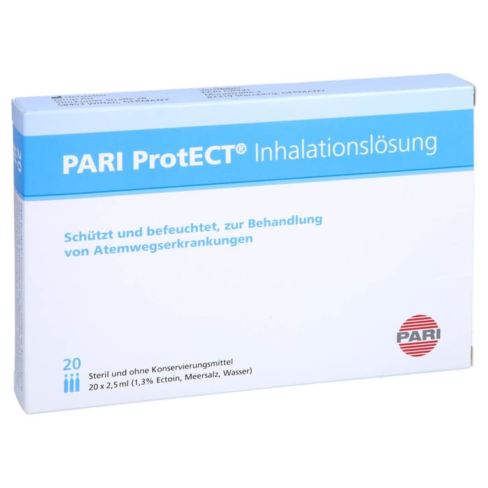 Pari ProtECT Inhalationslösung mit Ectoin Ampullen