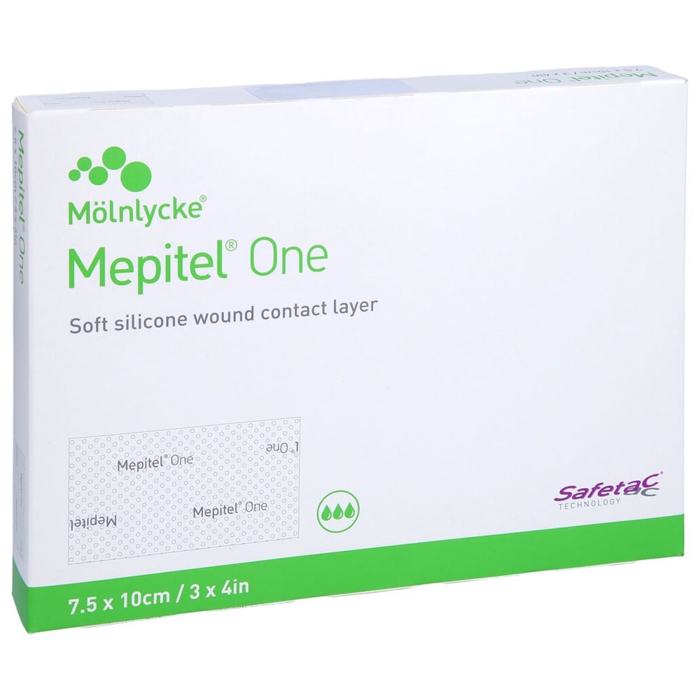Mepitel One 7,5x10 cm Silikon Netzverband