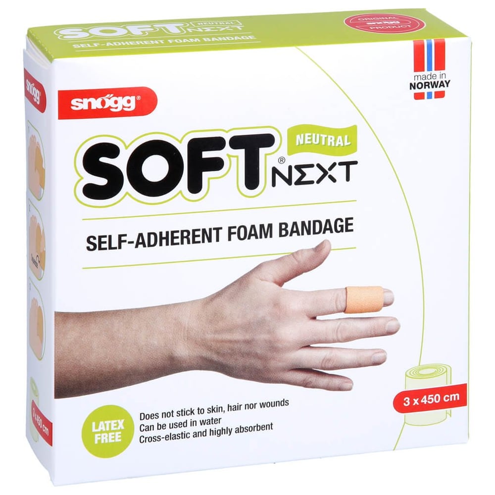 Soft Next selbsthaftender Verband 3 cmx4,5 m