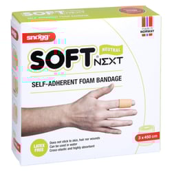 Soft Next selbsthaftender Verband 3 cmx4,5 m