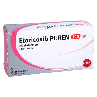 Etoricoxib PUREN 120 mg Produktbild 1