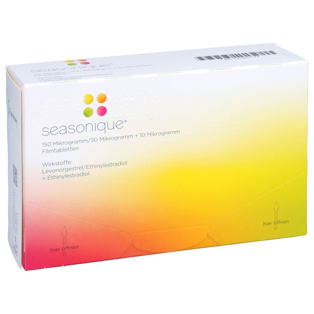 Seasonique 150 µg/30 µg+10 µg