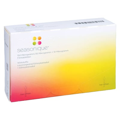 Seasonique 150 µg/30 µg+10 µg