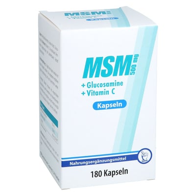 Msm 500 mg+Glucosamine Kapseln