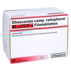Olmesartan comp. ratiopharm 40 mg/12,5 mg