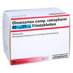 Olmesartan comp. ratiopharm 40 mg/25 mg
