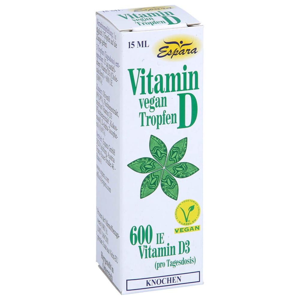 Vitamin D-Tropfen vegan