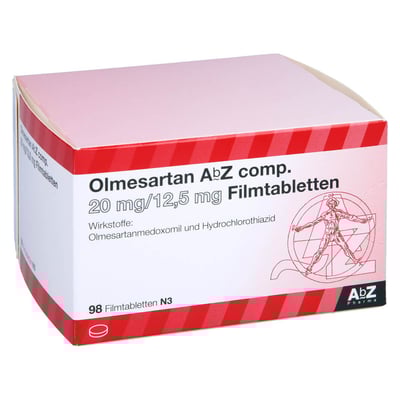Olmesartan AbZ comp. 20 mg/12,5 mg