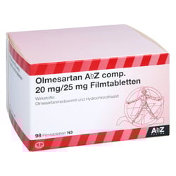 Olmesartan AbZ comp. 20 mg/25 mg