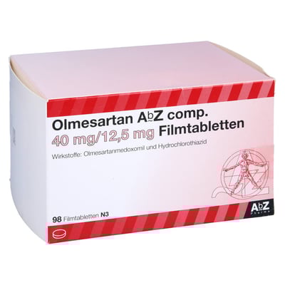 Olmesartan AbZ comp. 40 mg/12,5 mg
