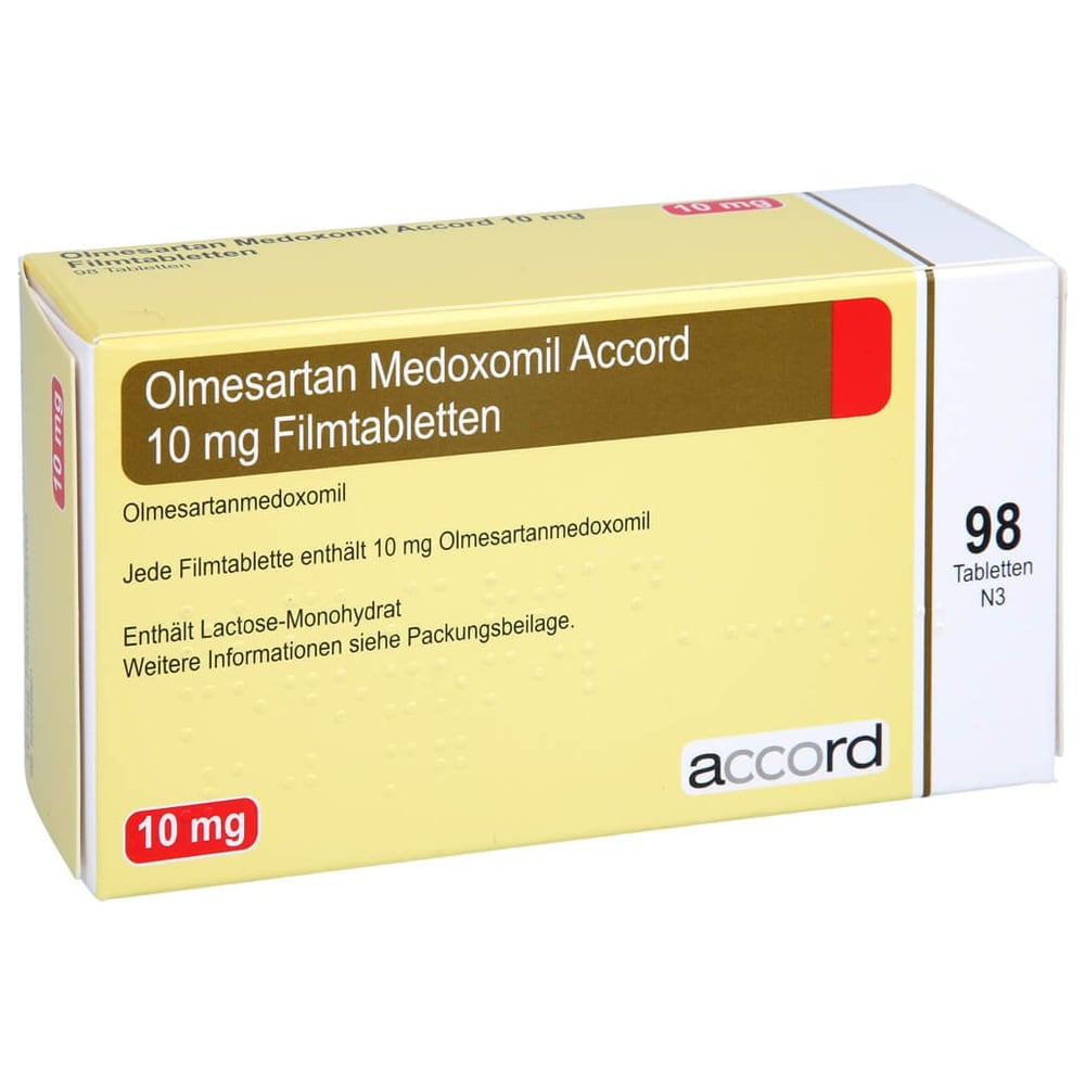 Olmesartan Medoxomil Accord 10 mg