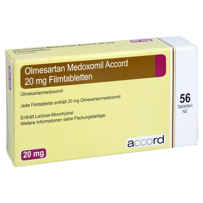 Olmesartan Medoxomil Accord 20mg