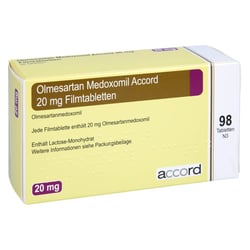 Olmesartan Medoxomil Accord 20 mg
