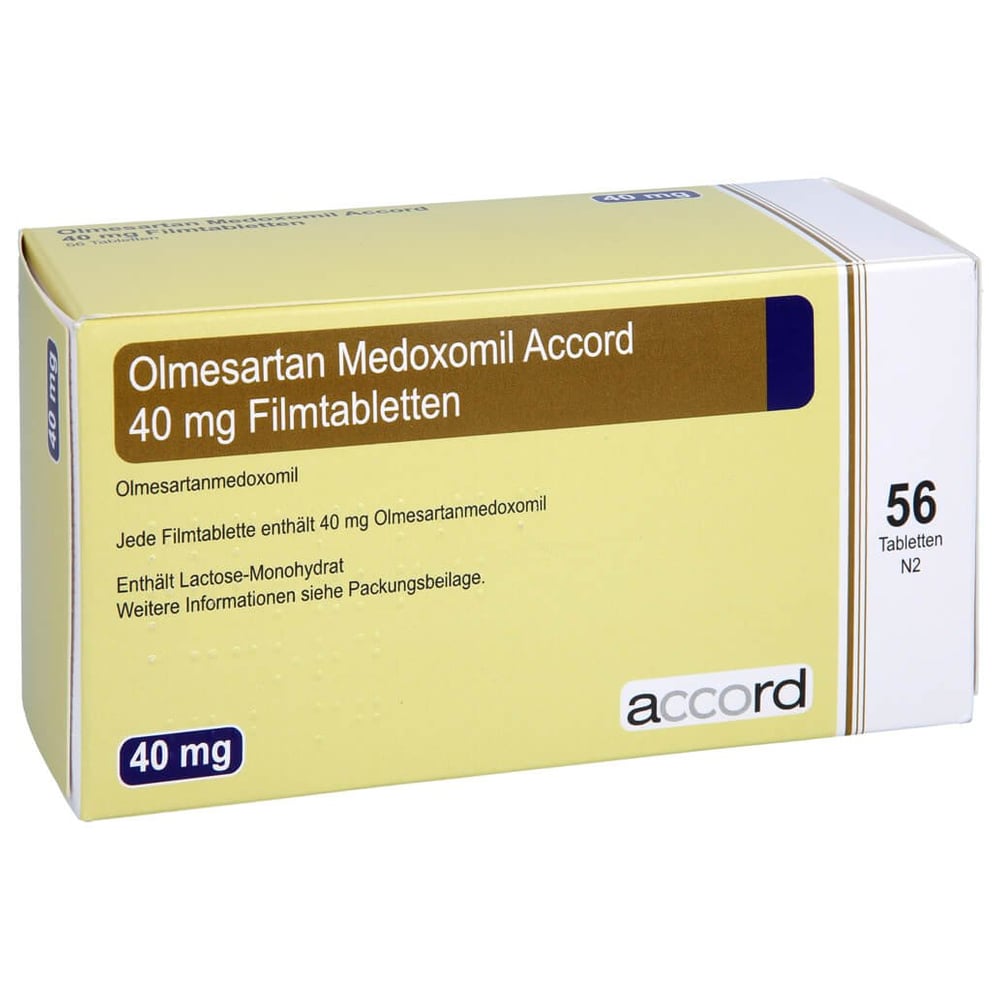 Olmesartan Medoxomil Accord 40 mg