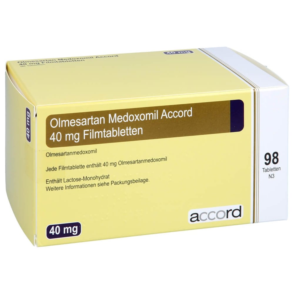 Olmesartan Medoxomil Accord 40 mg