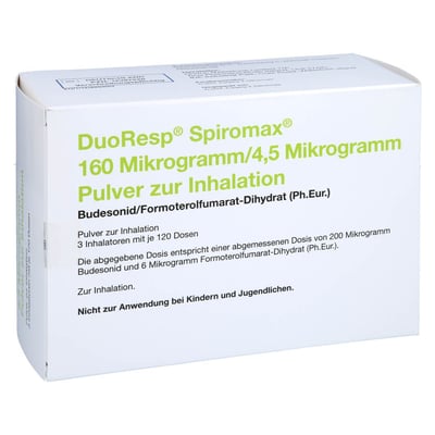 DuoResp Spiromax 160 Mikrogramm/4,5 Mikrogramm/Dosis