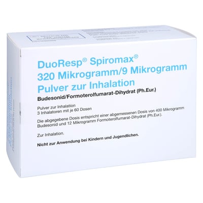 DuoResp Spiromax 320 Mikrogramm/9 Mikrogramm/Dosis