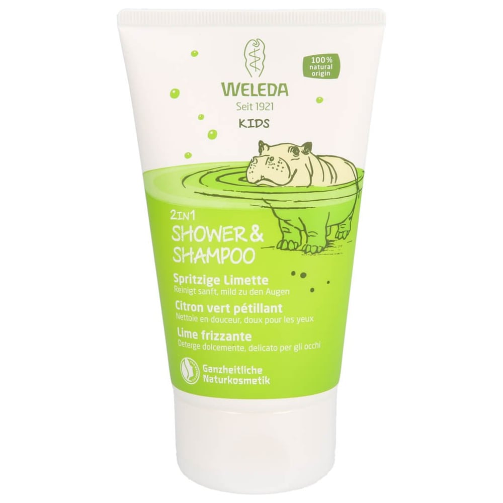 Weleda Kids 2in1 Shower & Shampoo Spritzige Limette