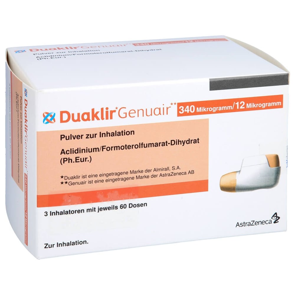 Duaklir Genuair 340ug/12ug Plv.z.Inhalation 60ED