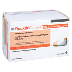 Duaklir Genuair 340ug/12ug Pulver z. Inhalation 60ED