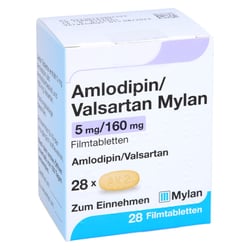 Amlodipin/Valsartan Mylan 5 mg/160 mg