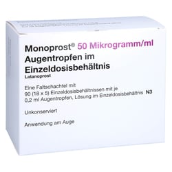Monoprost 50 Mikrogramm/ml Augentropfen
