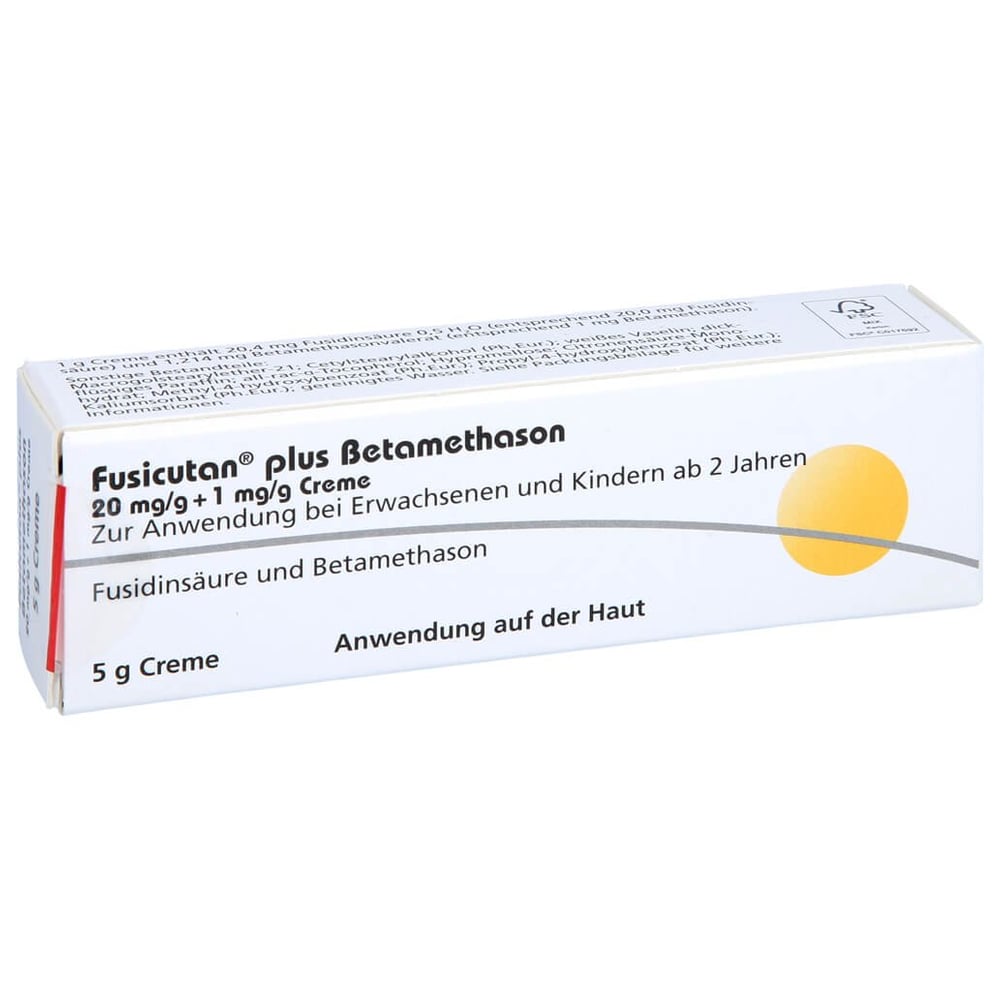 Fusicutan plus Betamethason 20 mg/g + 1 mg/g Creme