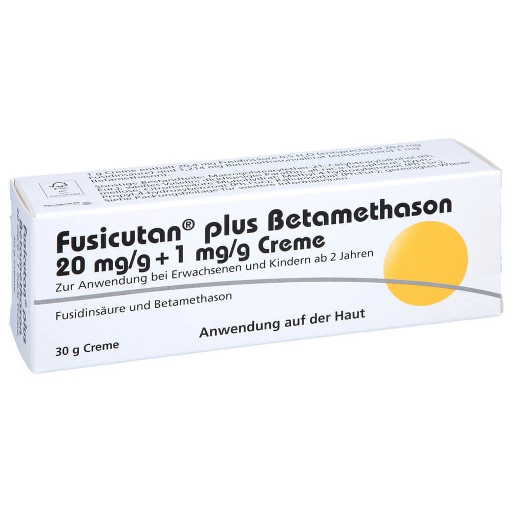 Fusicutan plus Betamethason 20 mg/g + 1 mg/g Creme