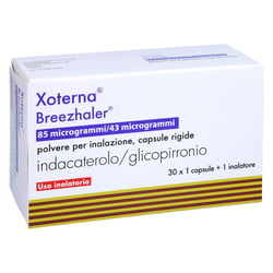 Xoterna Breezhaler 85ug/43ug Hartkapseln Inh.