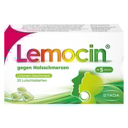 Lemocin gegen Halsschmerzen