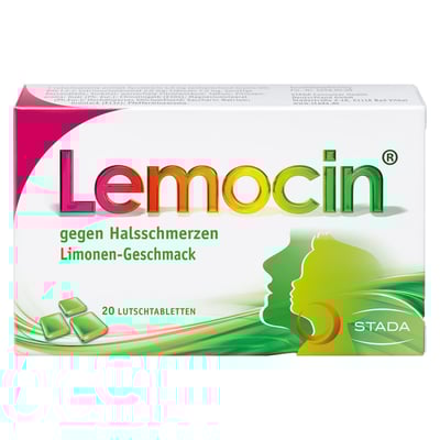 Lemocin gegen Halsschmerzen